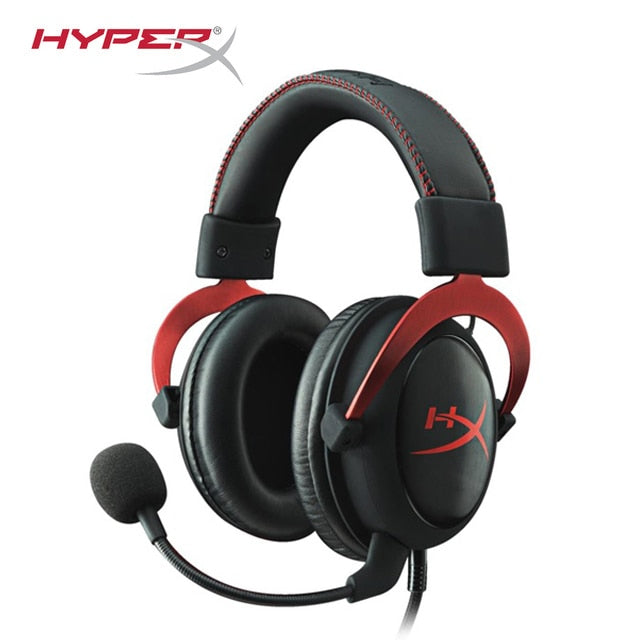 2015 Kingston  HyperX Cloud II Hi-Fi Gaming Headset for PC PS4 Xbox 7.1 Virtual Surround Sound with Noise Cancelling microphone