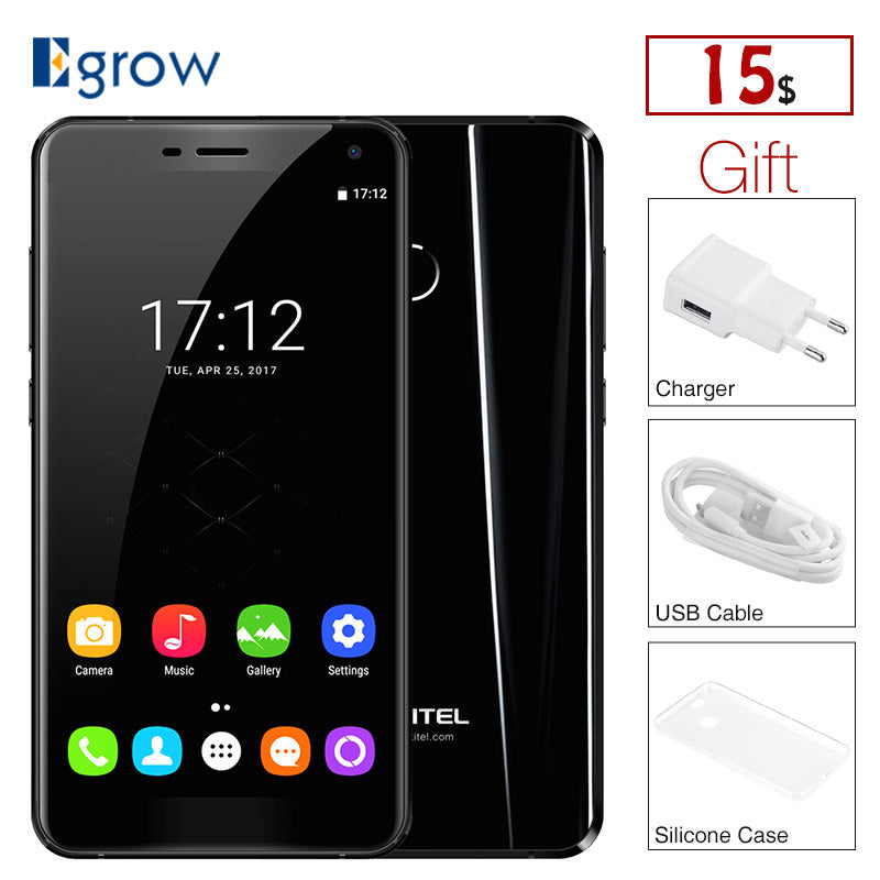 Oukitel U11 Plus Android 7.0 MTK6750T Octa Core Smartphone 4G RAM 64G ROM 5.7" Mobile Phone Fingerprint ID 3700mAh Cell phones